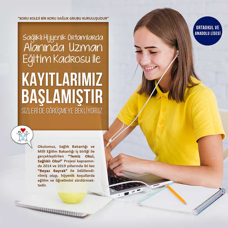 KORU KOLEJİ KAYITLARIMIZ BAŞLAMIŞTIR